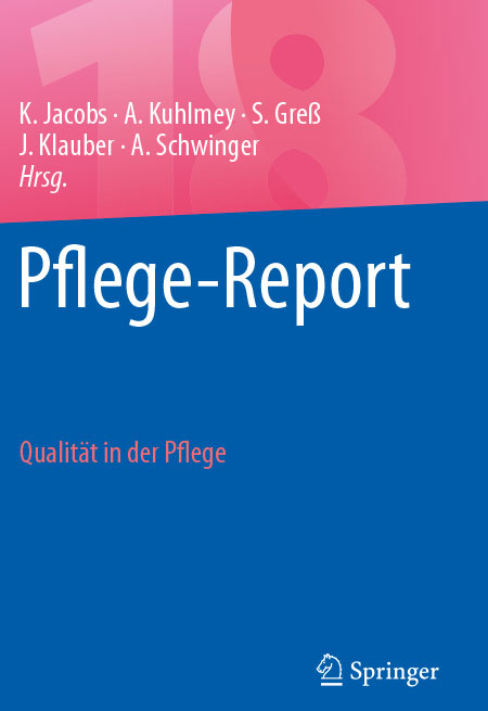 Cover des Pflege-Reports ohne Erscheinungsjahr Cover der WIdO-Publikation Pflege-Report ohne Erscheinungsjahr